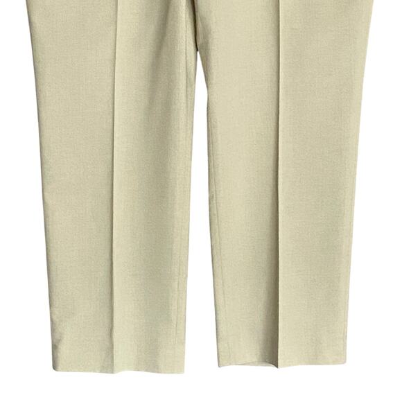 Perry Ellis Dress Pants Men's 38x30 Portfolio Slim Fit Flat Front Sand NEW - Picture 4 of 14